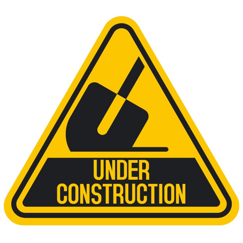 under construction